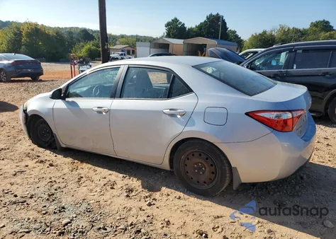 2015 Toyota Corolla L из США, поврежденный, VIN 2T1BURHE2FC297577